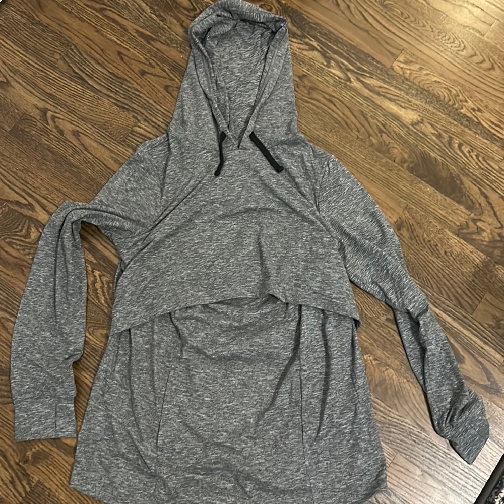 Motherhood Maternity grey nursing sweater - worn once